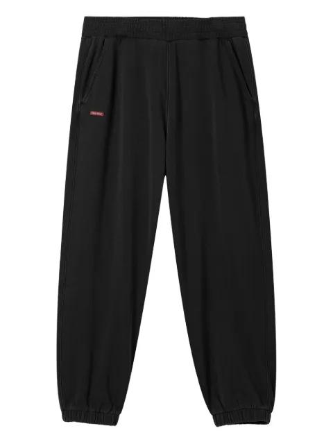 elasticated-cuff cotton track pants by IZZUE