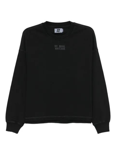 embroidered long-sleeved sweatshirt by IZZUE