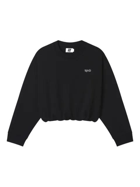 embroidered sweatshirt by IZZUE