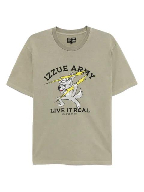 graphic-print T-shirt by IZZUE