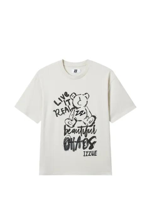 graphic print T-shirt by IZZUE