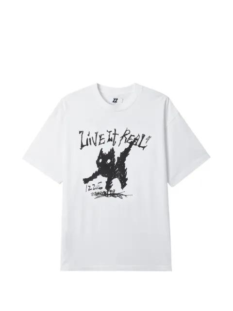 graphic-print T-shirt by IZZUE