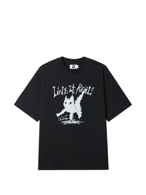 graphic print T-shirt by IZZUE