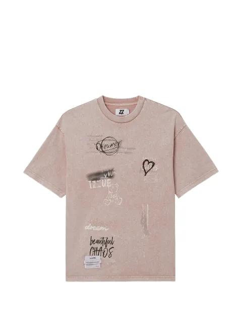 graphic print T-shirt by IZZUE