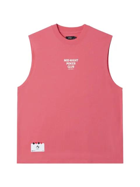 graphic-print sleeveless top by IZZUE