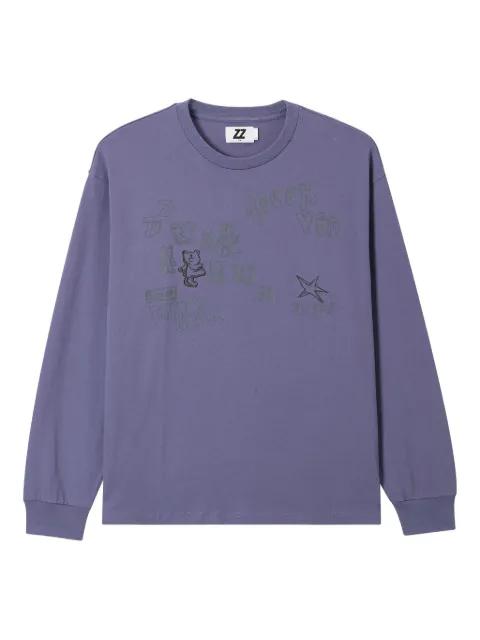 graphic-print sweatshirt by IZZUE