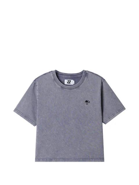 logo cropped T-shirt by IZZUE