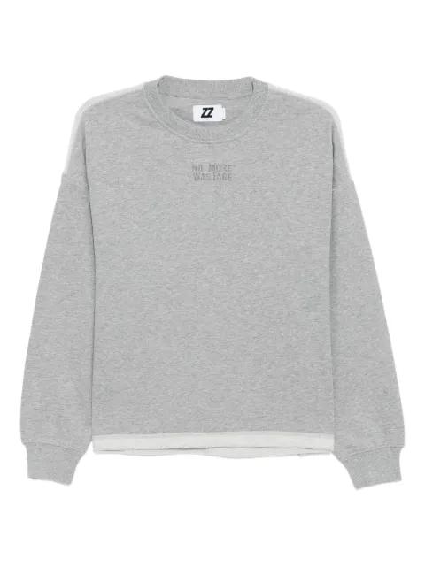 logo-embroidered sweatshirt by IZZUE