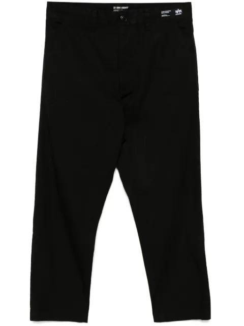 logo-embroidered trousers by IZZUE