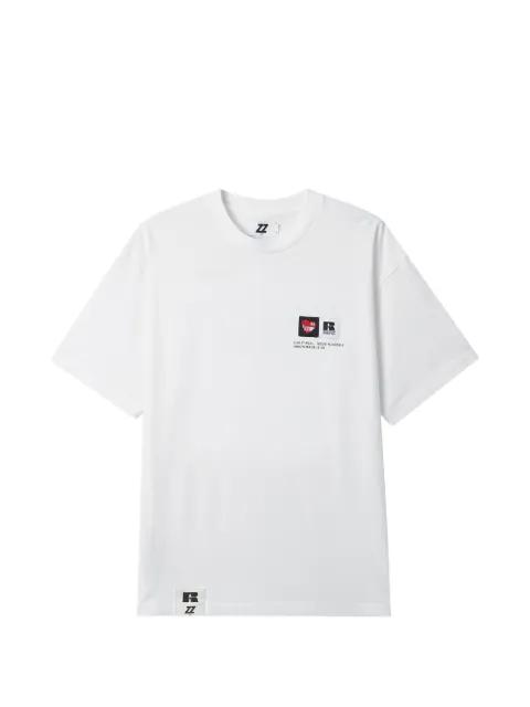 logo patch T-shirt by IZZUE