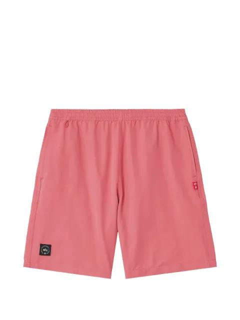 logo-patch elasticated-waist shorts by IZZUE