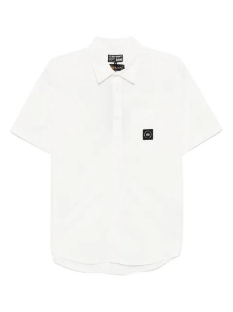 logo-patch shirt by IZZUE