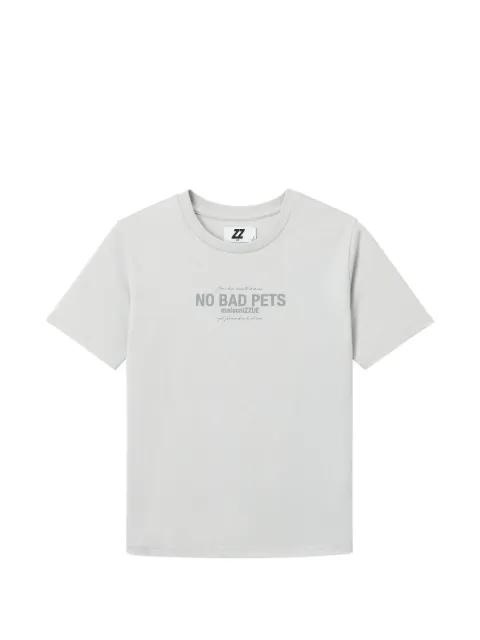 logo-print T-shirt by IZZUE