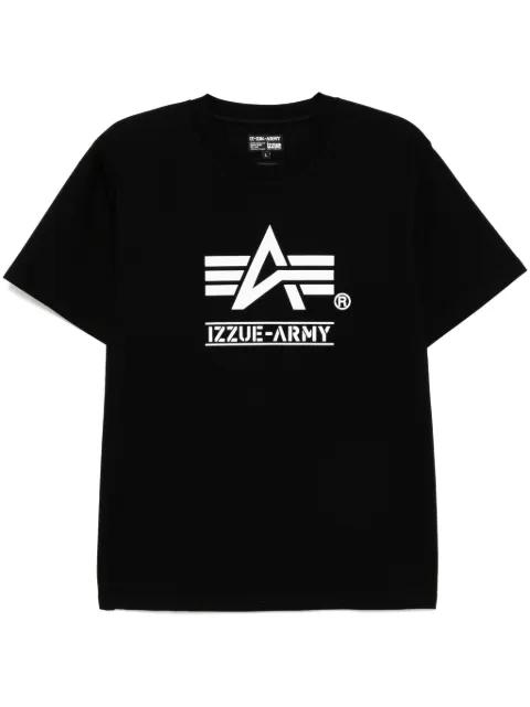 logo-print T-shirt by IZZUE