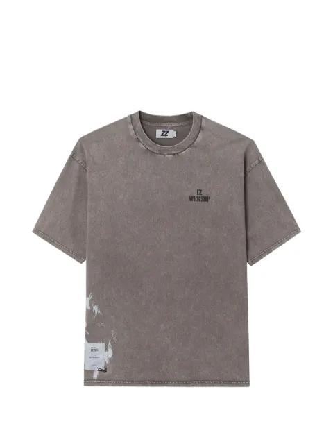 logo-print T-shirt by IZZUE