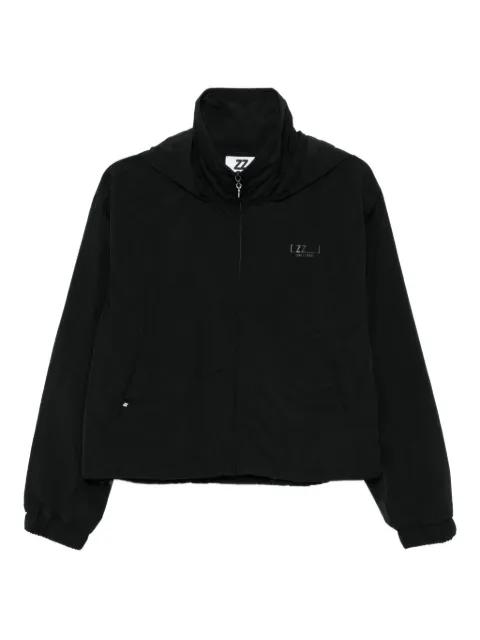 logo-printed jacket by IZZUE
