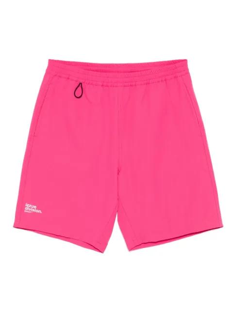 logo-printed shorts by IZZUE