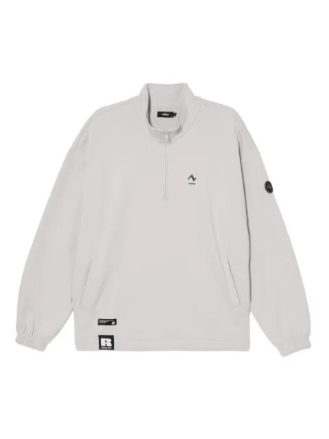 logo-printed sweatshirt by IZZUE