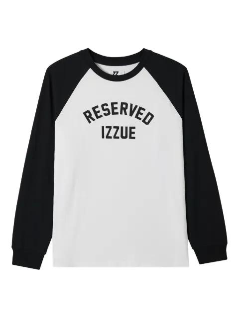 long-sleeve cotton T-shirt by IZZUE