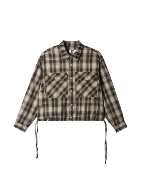 plaid pocket shirt by IZZUE