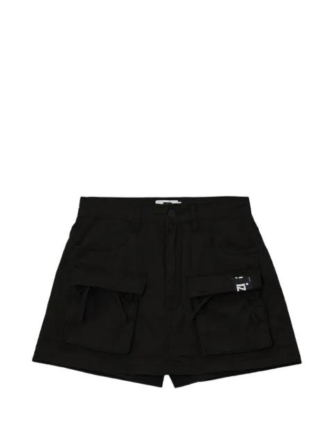 pocket button shorts by IZZUE