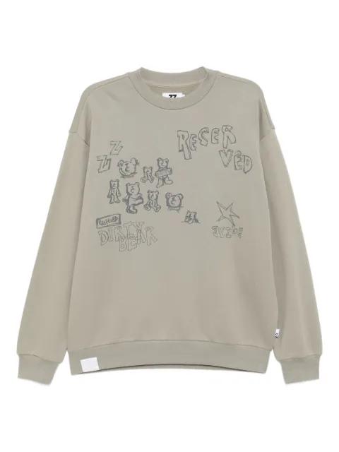 printed sweatshirt by IZZUE