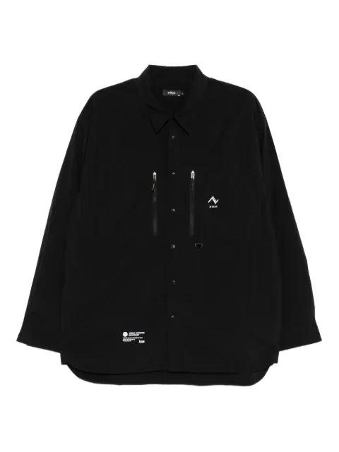 slogan-print shirt by IZZUE