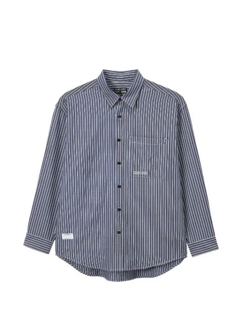 striped pocket shirt by IZZUE