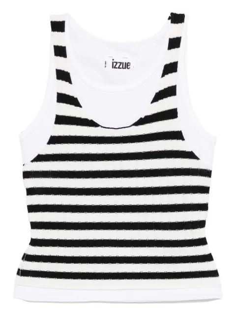 striped tank top by IZZUE