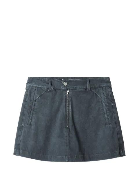 zip-detail skorts by IZZUE