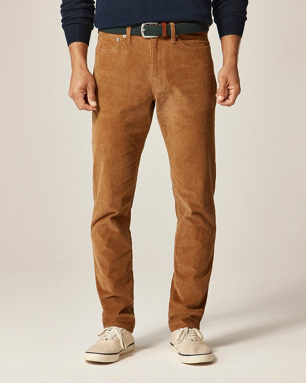 1040 Athletic Tapered-fit five-pocket stretch corduroy pant by J.CREW