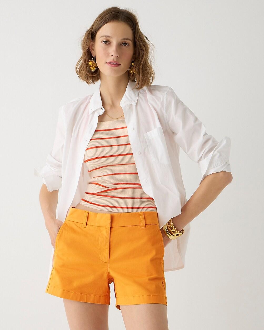 "4"" stretch chino short" by J.CREW