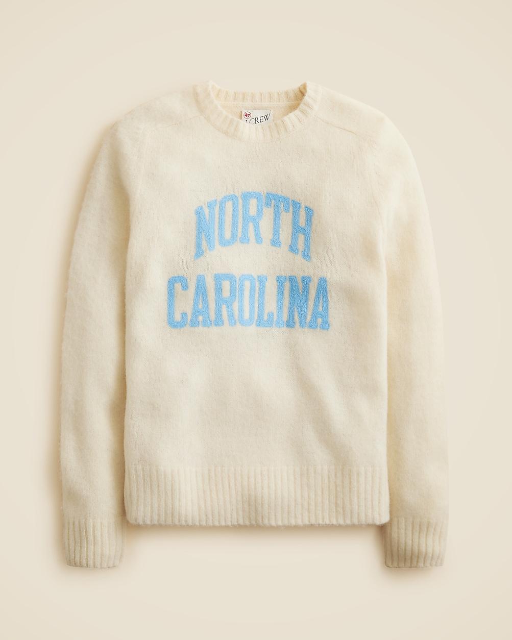 '47 X J.Crew brushed wool North Carolina sweater by J.CREW