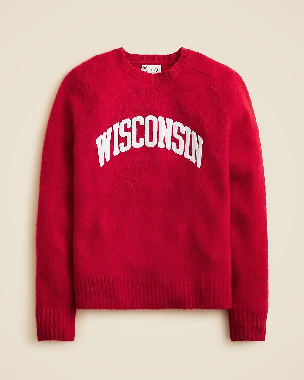 '47 X J.Crew brushed wool Wisconsin sweater by J.CREW