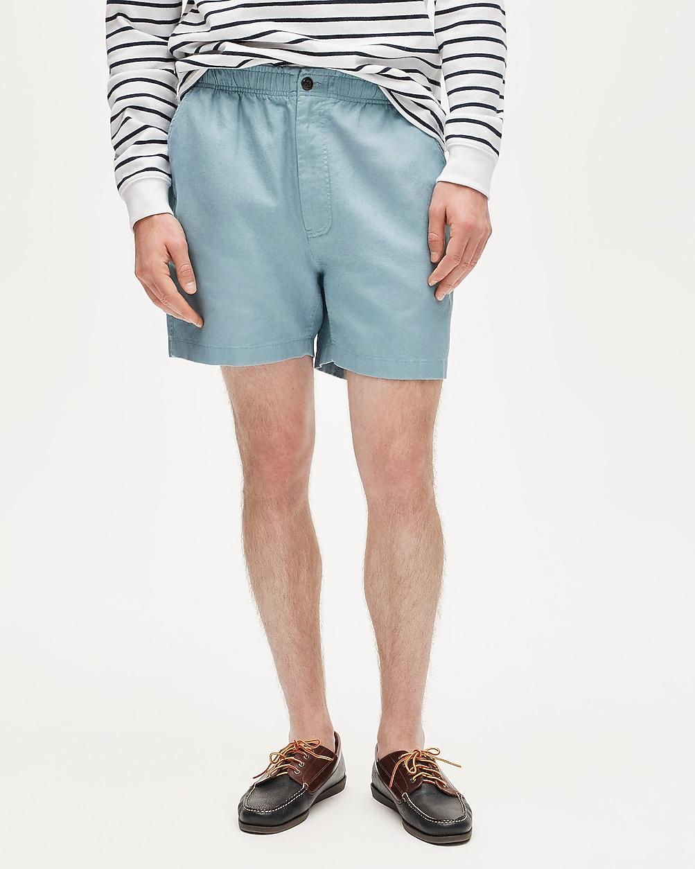 5.5'' Pier short in cotton-linen blend by J.CREW