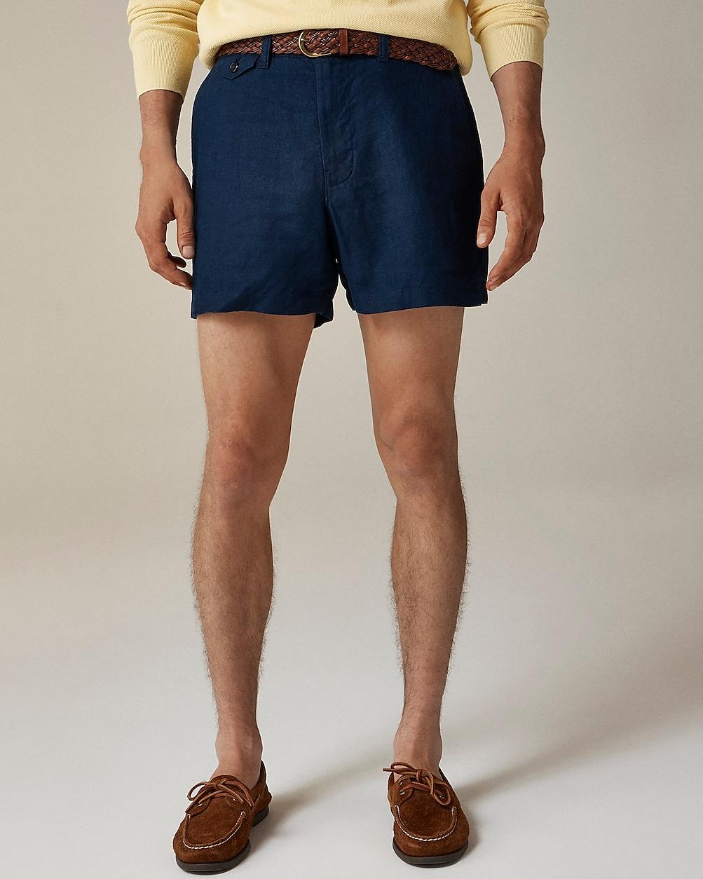"5"" linen short" by J.CREW