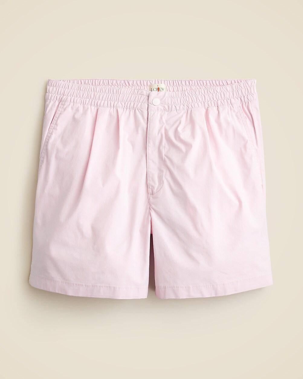 "6"" pleated utility sport short in stretch cotton blend" by J.CREW