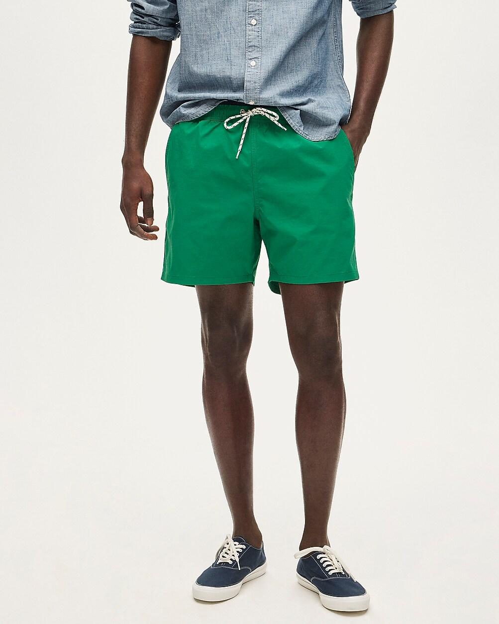 6'' stretch swim trunk with ECONYL® nylon by J.CREW
