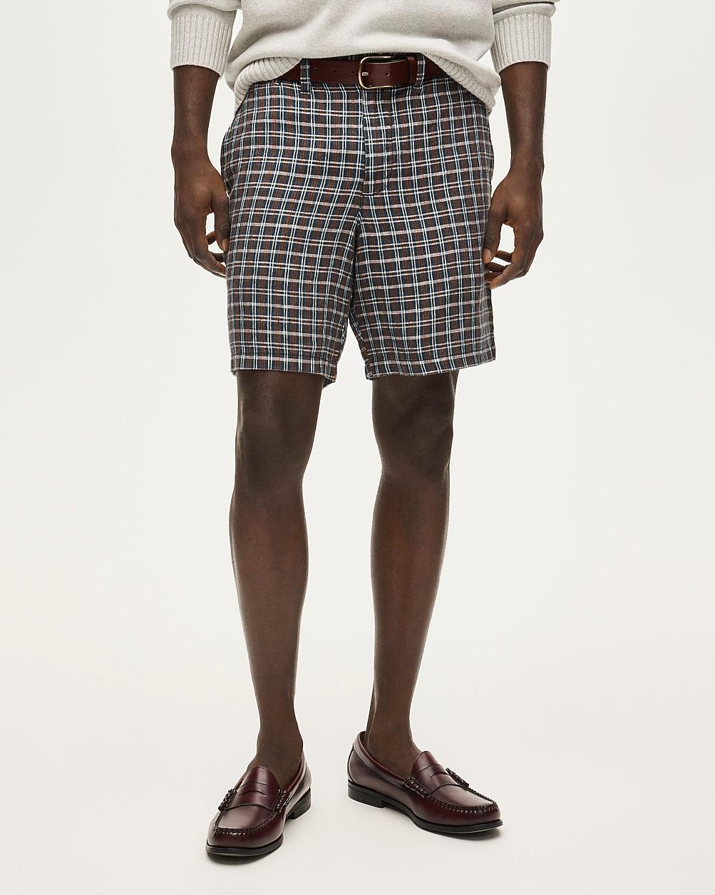 "7"" linen short" by J.CREW