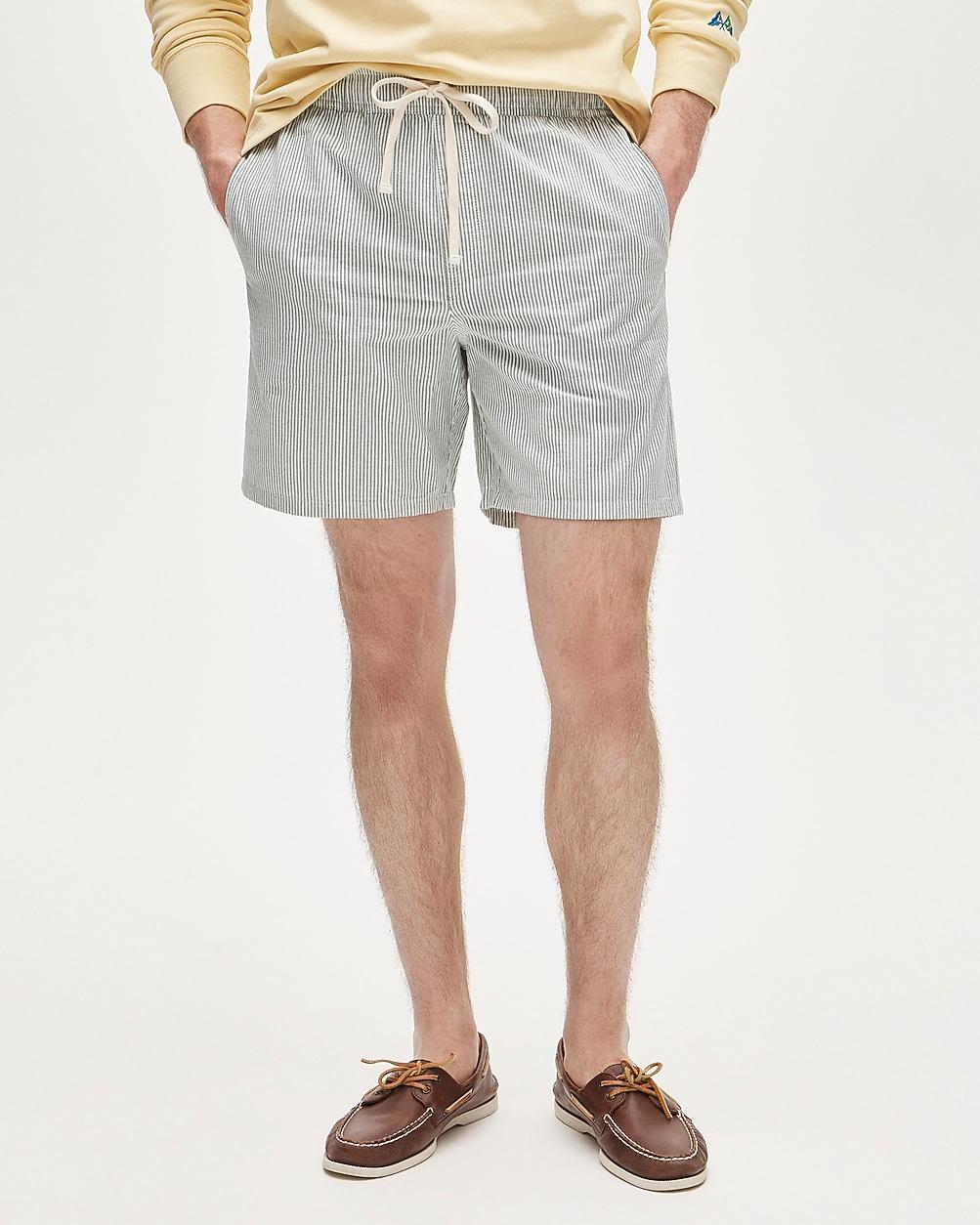 7'' lounge short in Broken-in oxford cloth by J.CREW
