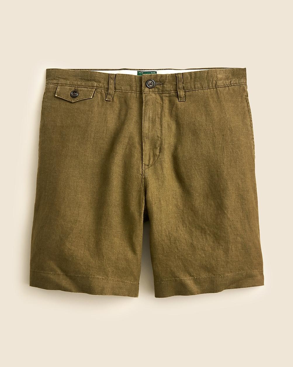"8.5"" linen short" by J.CREW