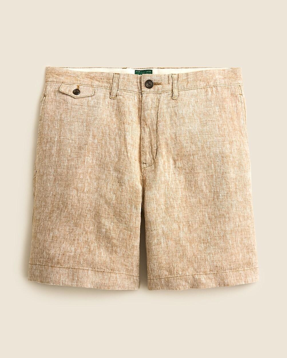 "8.5"" linen short" by J.CREW
