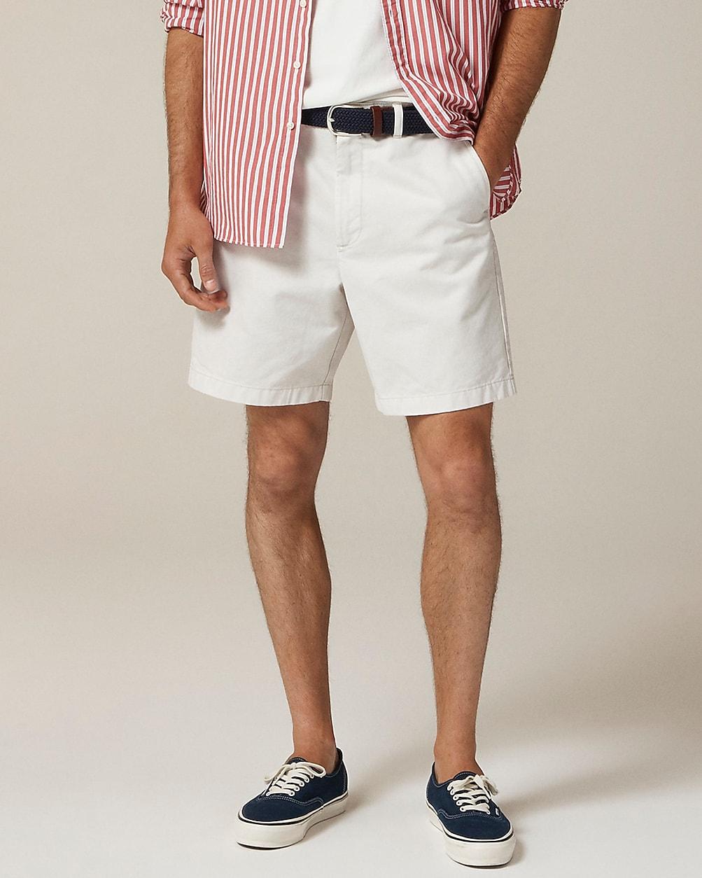 "8"" Classic chino short" by J.CREW