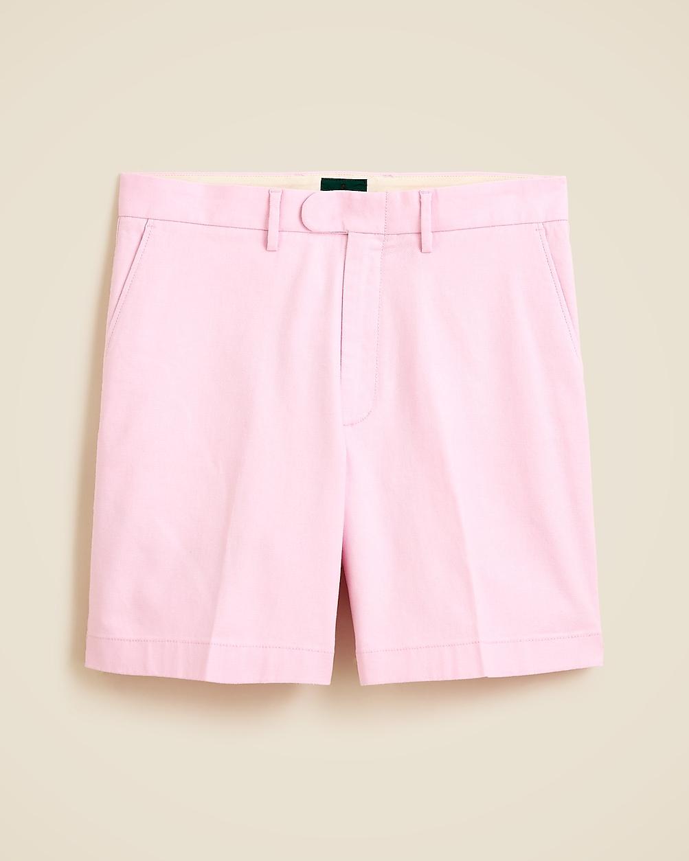 "8"" dress short in stretch cotton blend" by J.CREW