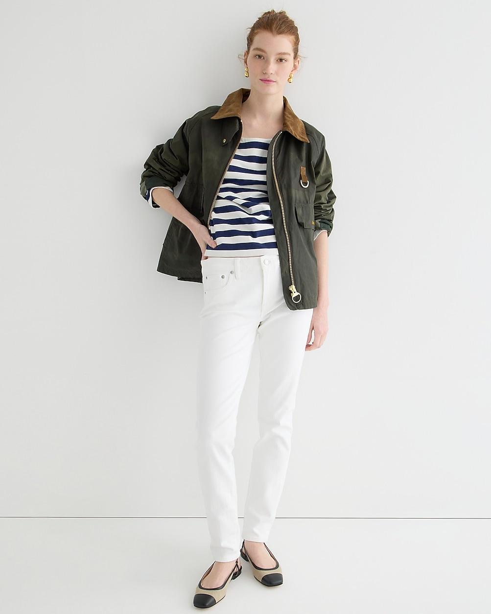 "8"" toothpick jean in white wash" by J.CREW