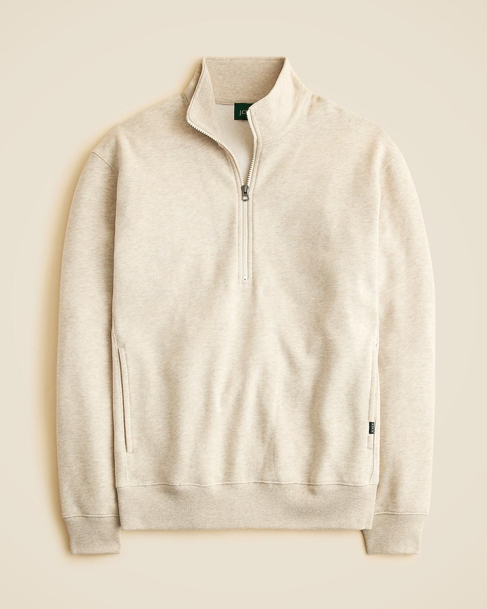 '83 fleece quarter-zip sweatshirt by J.CREW
