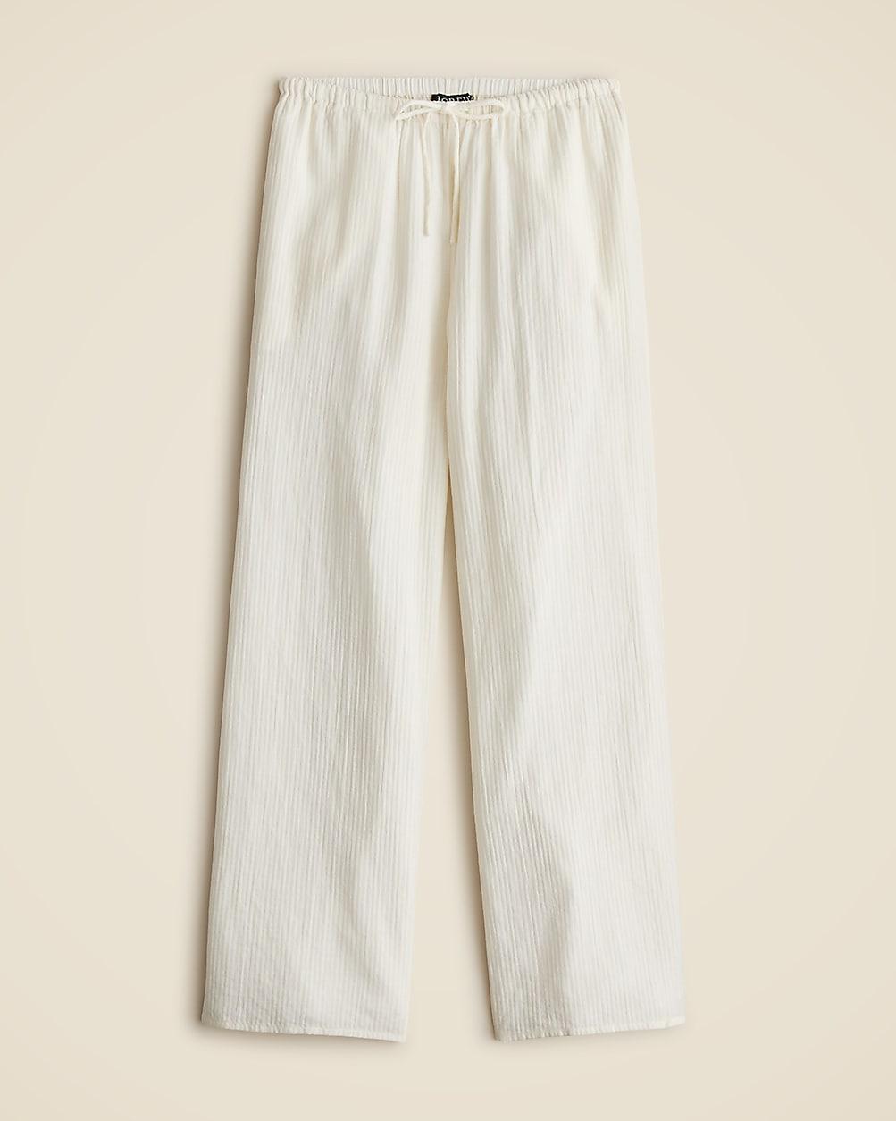 Airy gauze beach pant by J.CREW