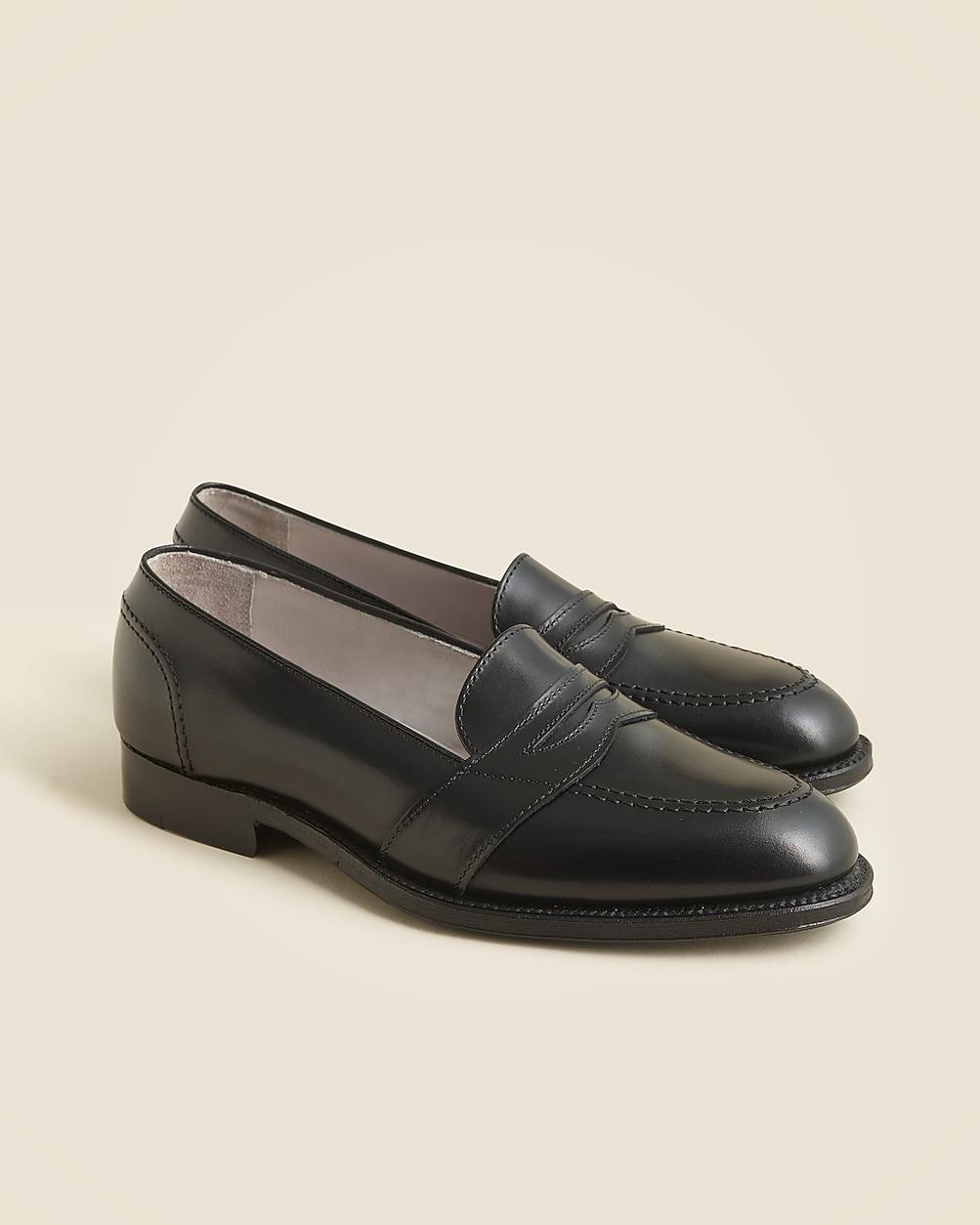 Alden® for J.Crew full-strap slip-on penny loafers by J.CREW