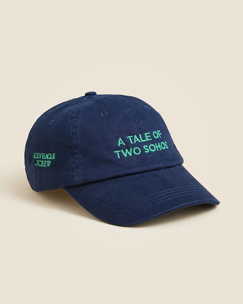 Alex Eagle X J.Crew embroidered baseball cap by J.CREW
