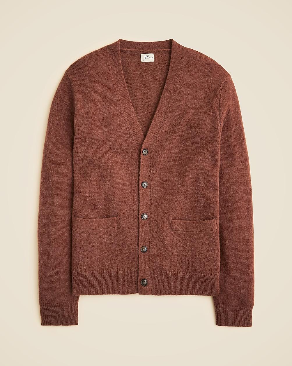 Alpaca-blend V-neck cardigan by J.CREW